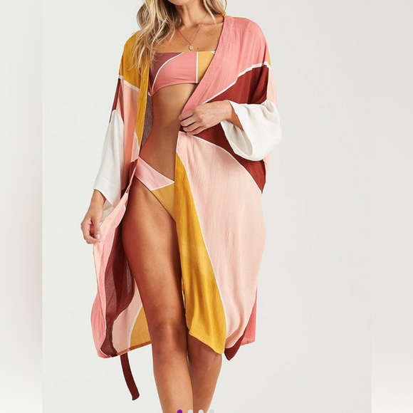 Billabong summer wrap, new with tags. Love that boho style! - Picture 4 of 6